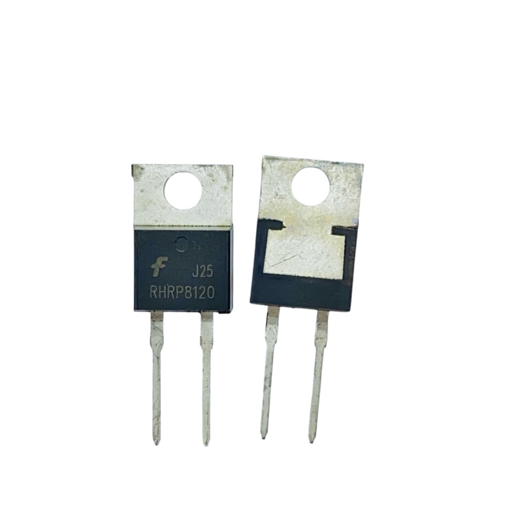 Diode RHRP8120 (ราคาต่อ 1ชิ้น)8A-1200V ไดโอดชนิด Hyperfast Diode (หรือ Ultra Fast Recovery Diode) TO-220
