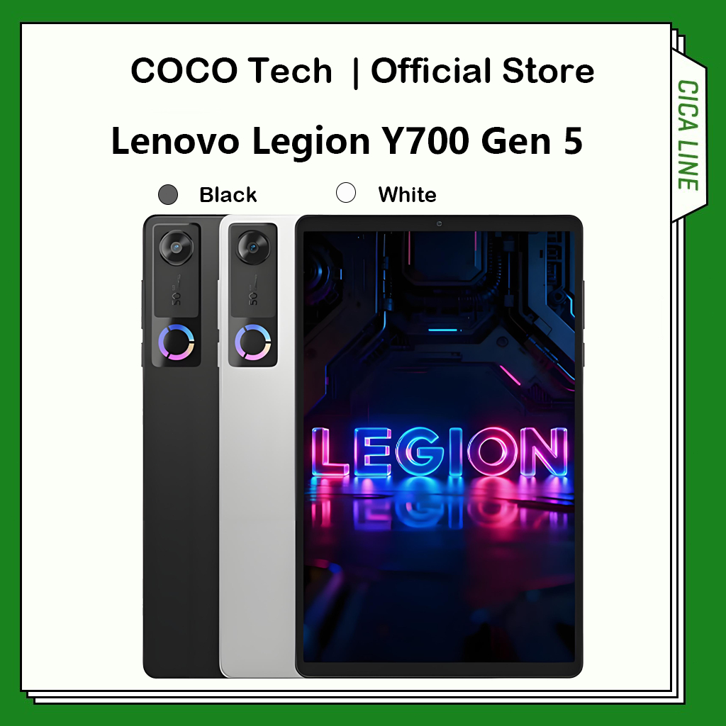 ROM Global Lenovo Legion Gen 5 (Y700 2026 Gen 5) แท็ปเล็ตเกมมิ่ง Snapdragon 8 Elite Gen 5 9000mAh