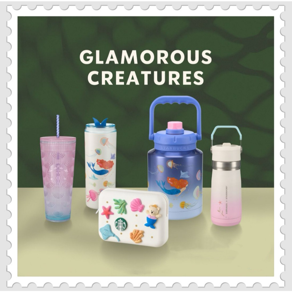 Starbucks Glamorous creature collection สตาร์บัคส์ Glamorous creature  คอลเลคชันใหม่ ของแท้💯