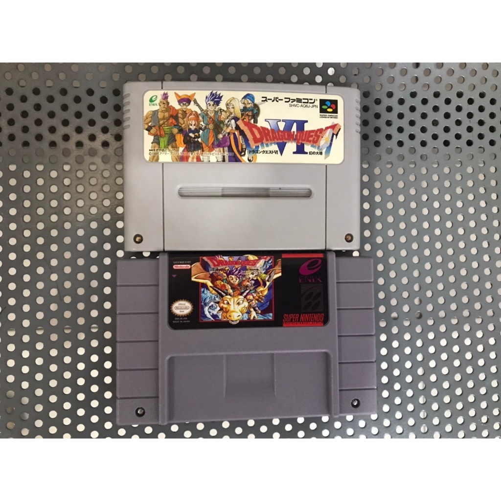 ตลับ SFC SNES Dragon Quest 6 อัพเดทเป็นภาษาอังกฤษ  ตลับรุ่นใหม่ใช้'งานได้ปกติ