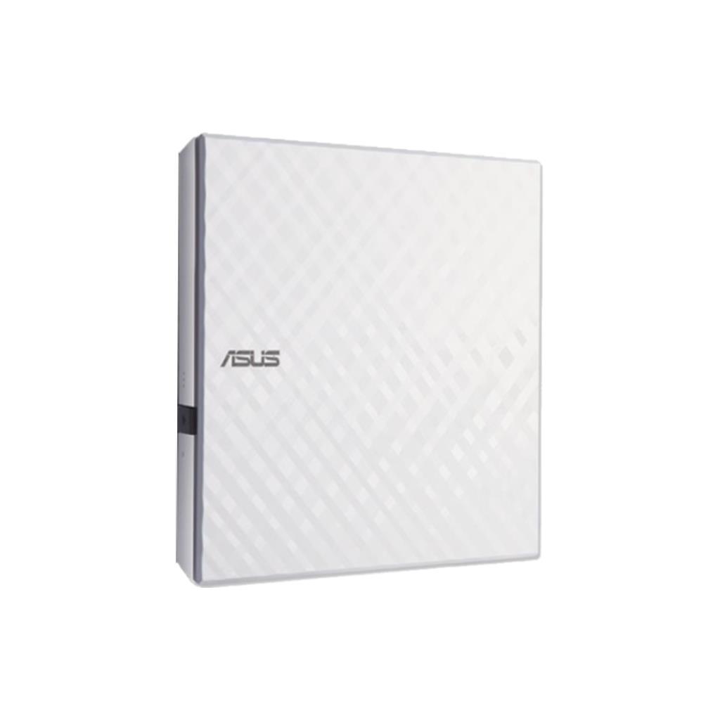 EXTERNAL DVD (ดีวีดีภายนอก) ASUS SDRW-08D2S-U LITE (WHITE) (USB-A