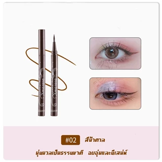 ซื้อ 2 แถม 2 = 4ติดทนนาน ติดทนทาน คุณภาพดี อายไลเนอร์หัวปากกากันน้ำกันเหงื่อเขียนง่ายติดทน eyeliner อายไลเนอกันน้ำ อายไล