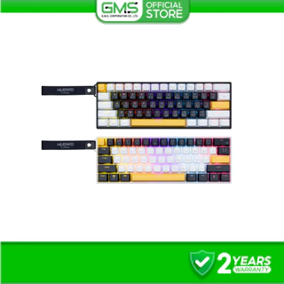 [ประกัน 2 ปี] NUBWO คีย์บอร์ดเกมมิ่ง X805 Nephthys Mechanical MINI RGB SIZE 60% Hotswap 3 pin พร้อมสายคล้อง