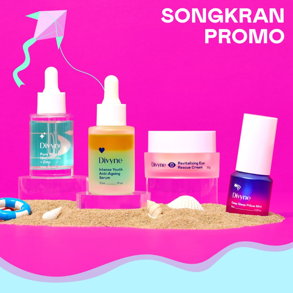 DIVYNE Age-Defy Bright Trio | เซตสกินแคร์เปลี่ยนใต้ตาและผิวโทรมโรยรา ให้กระจ่างใสเปล่งปลั่งใน 28 วัน