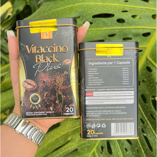 กาแฟ Vitaccino Black 1 กล่อง 20แคปซูล