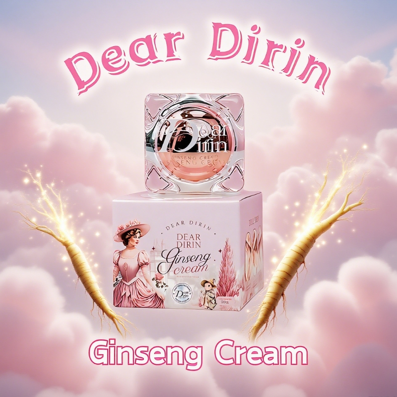 Dear dirin Ginseng Cream เดียร์ เดอรินครีม บำรุงผิวหน้า 10g มอบผิวเรียบเนียนให้กับคุณ ครีมโสม