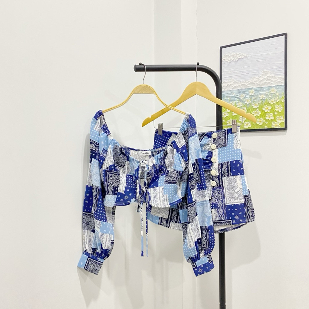 Pomelo ชุดเซ็ตเสื้อกับกางเกงผู้หญิง size XS