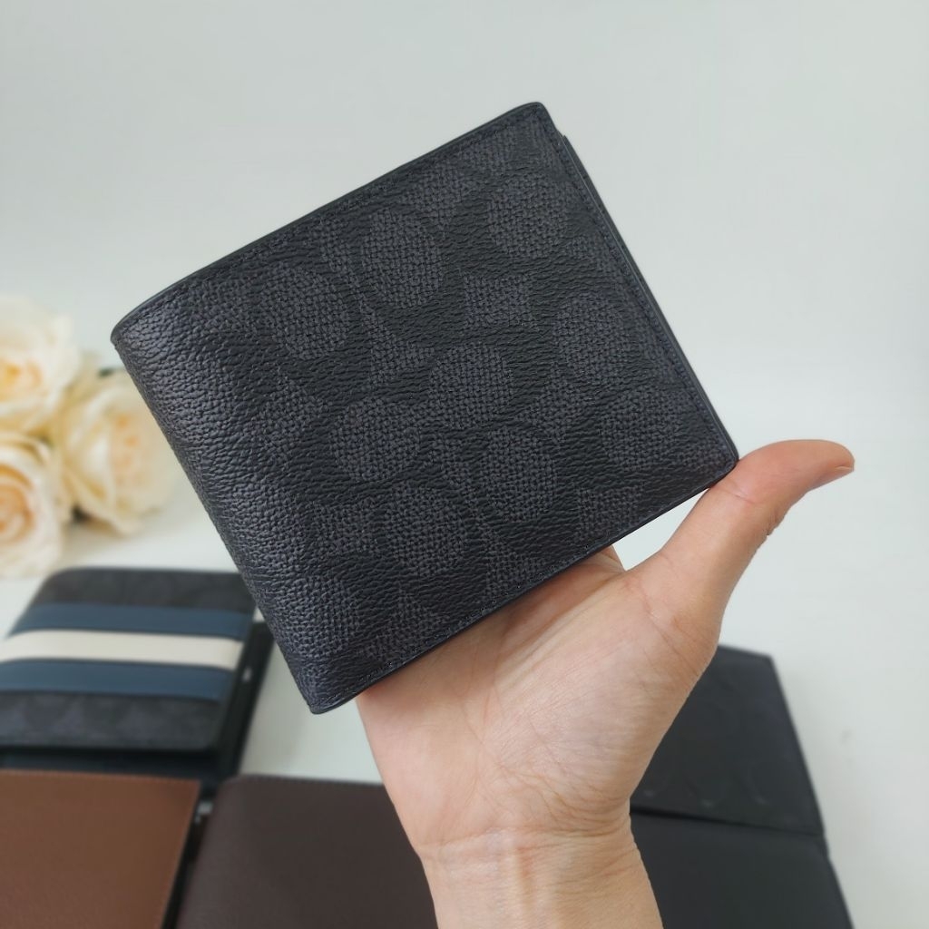 รหัส/รุ่น : CW380 COACH 3 IN 1 WALLET IN SIGNATURE CANVAS