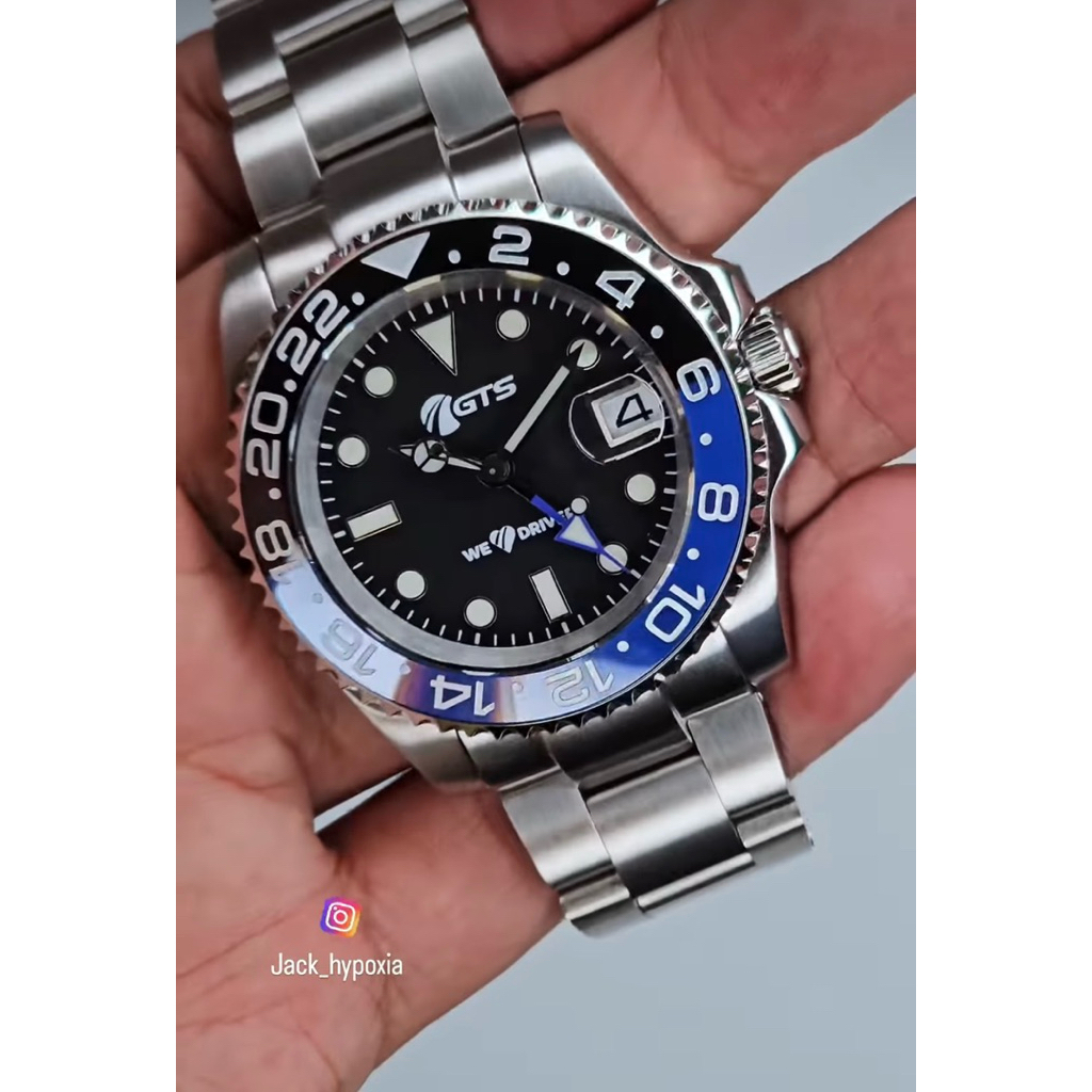 Batman GMT (watch modify)