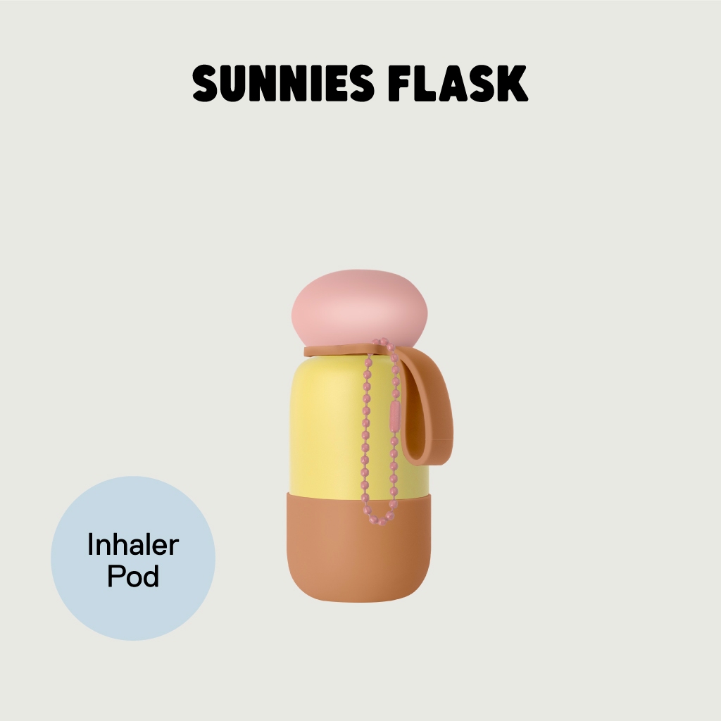Sunnies Flask The Inhaler pods (เคสยาดม+ยาดมแบบพกพา)