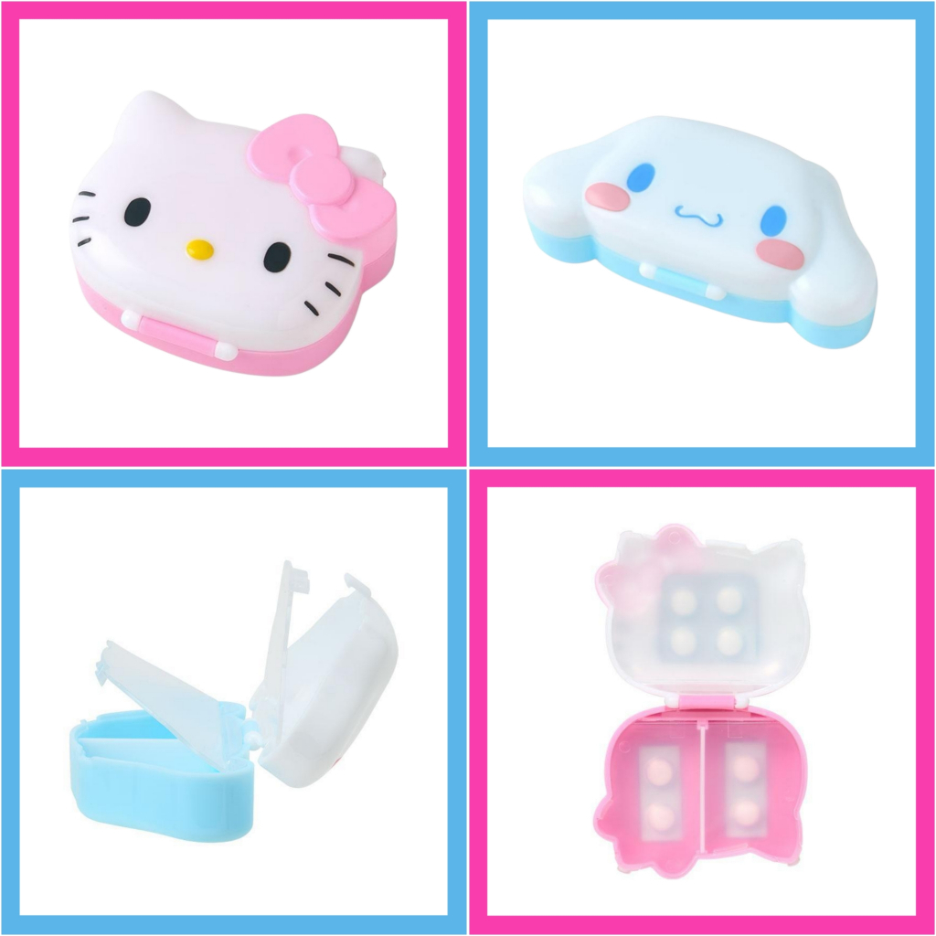 💖 แท้ 100% กล่องยา Sanrio 💙 ตลับยา กล่องใส่ของ