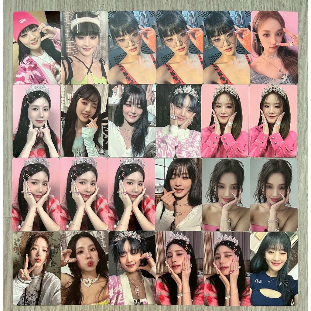 การ์ด I FEEL - I-DLE (G)I-DLE พร้อมส่ง การ์ดแท้ จากอัลบั้ม