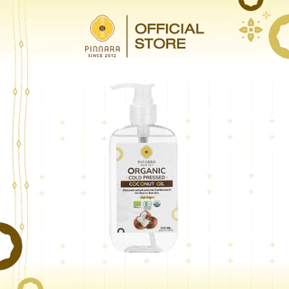 น้ำมันมะพร้าวสกัดเย็นออร์แกนิค พิณนารา - Organic Cold Pressed Coconut Oil