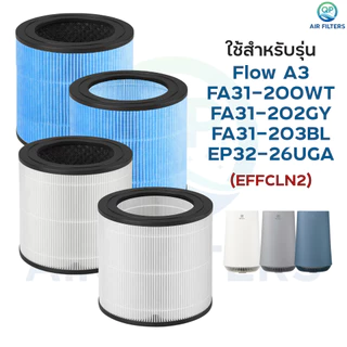 ไส้กรองอากาศ ELECTROLUX Flow A3 รุ่น FA31-202GY, FA31-203BL, FA31-200WT, EP32-26UGA ตัวกรอง EFFCLN2