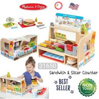 Melissa & Doug Slice & Stack Sandwich Counter เคาน์เตอร์แซนว…
