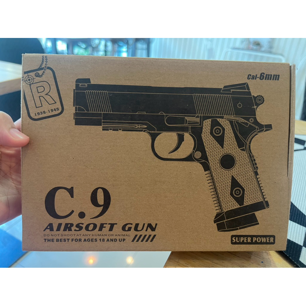 ของเล่นจำลอง ให้ฝึกทักษะความแม่น C.9 AIRSOFT GUN