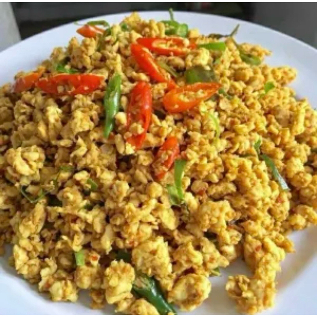 คั่วกลิ้งใต้ไก่สับ (Vacuum)
