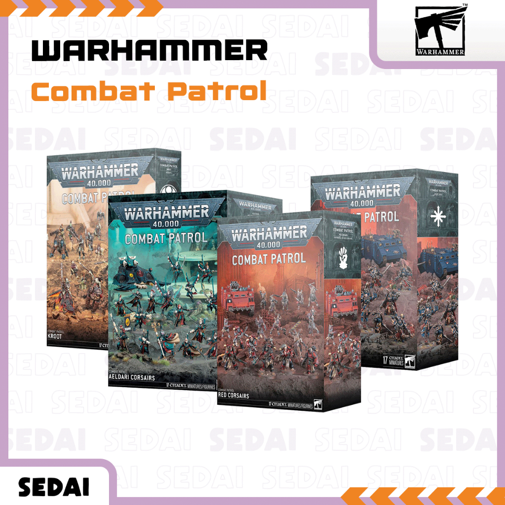 [ ส่งฟรี 🔥 ] Warhammer 40,000 บอร์ดเกม โมเดลขนาดจิ๋ว - Combat Patrol เกมส์ เกมกระดาน