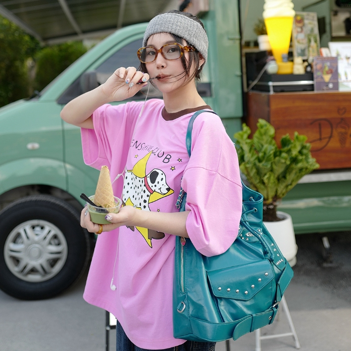 QCLOTH BOXY OVERSIZE : DOG STAR ราคา ถูกที่สุด ดีลบีเคเค แกลเลอรีภาพที่ 7