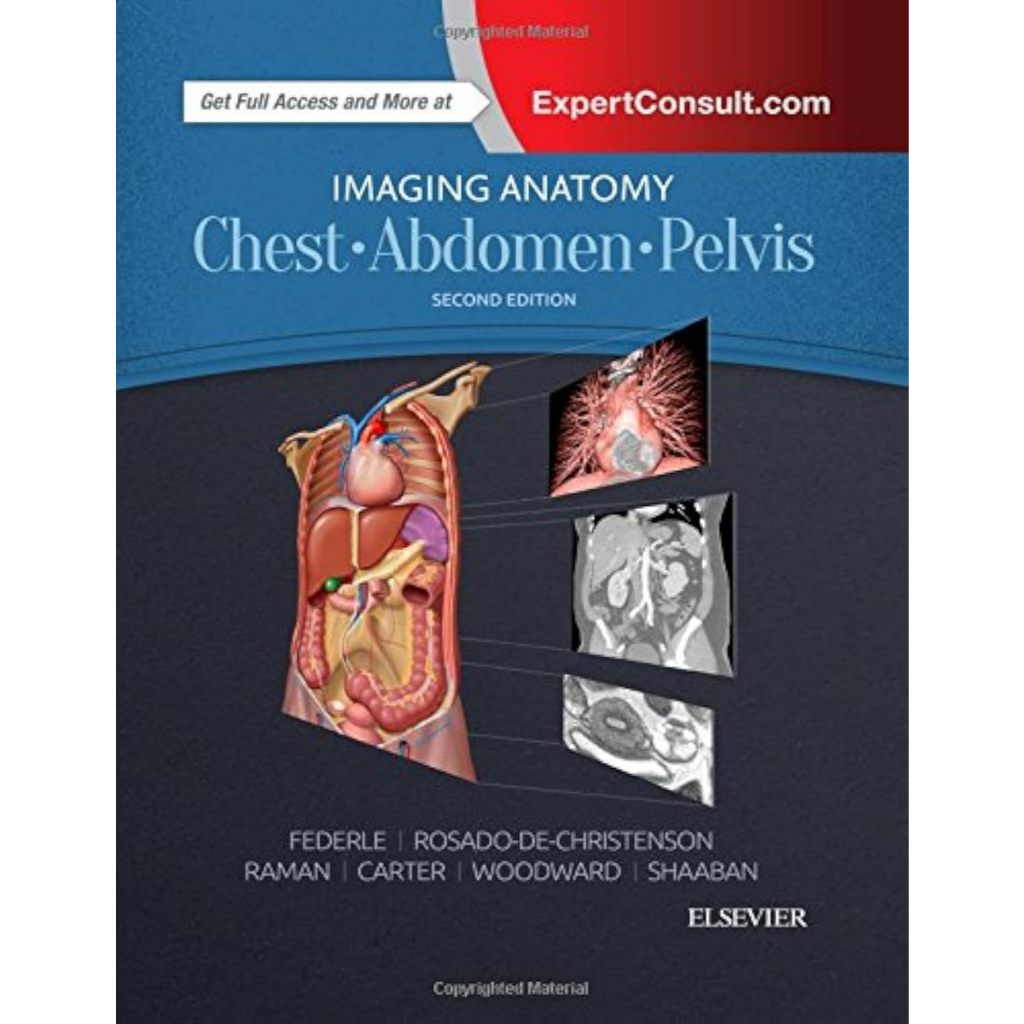 หนังสือ Imaging Anatomy: Chest, Abdomen, Pelvis ed 2/2017
