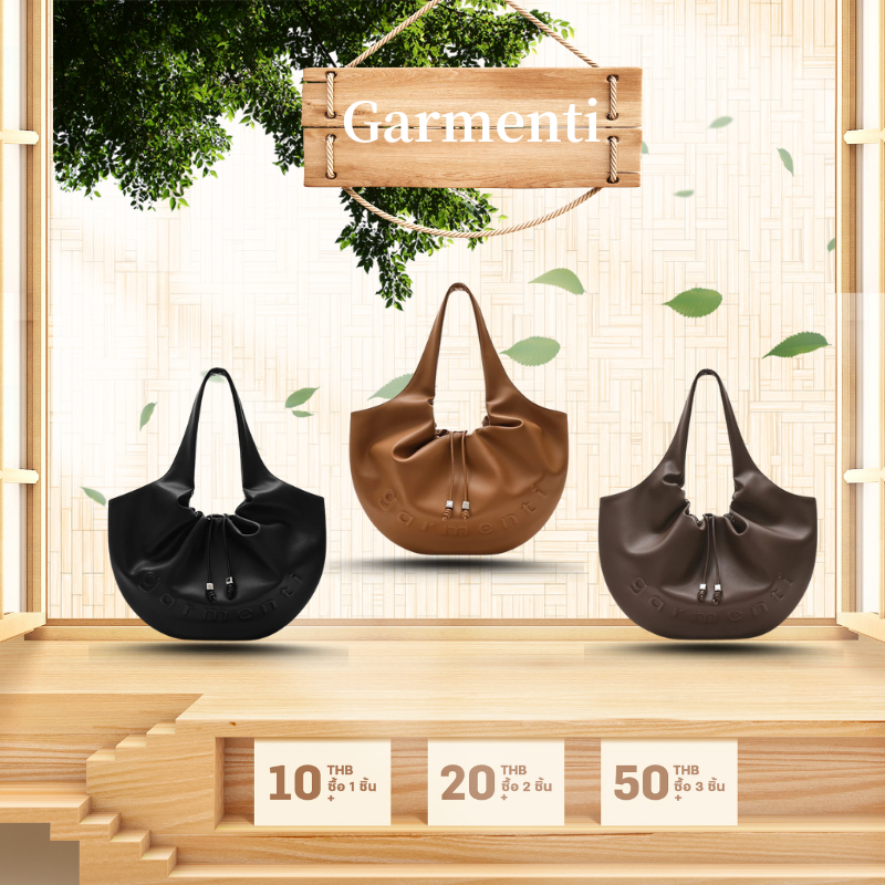 【สินค้าพร้อมส่ง】✅ GARMENTI - MANTOU BAG/ Daily Tote Bag กระเป๋าสะพายไหล่  ของแท้100% พร้อมส่ง