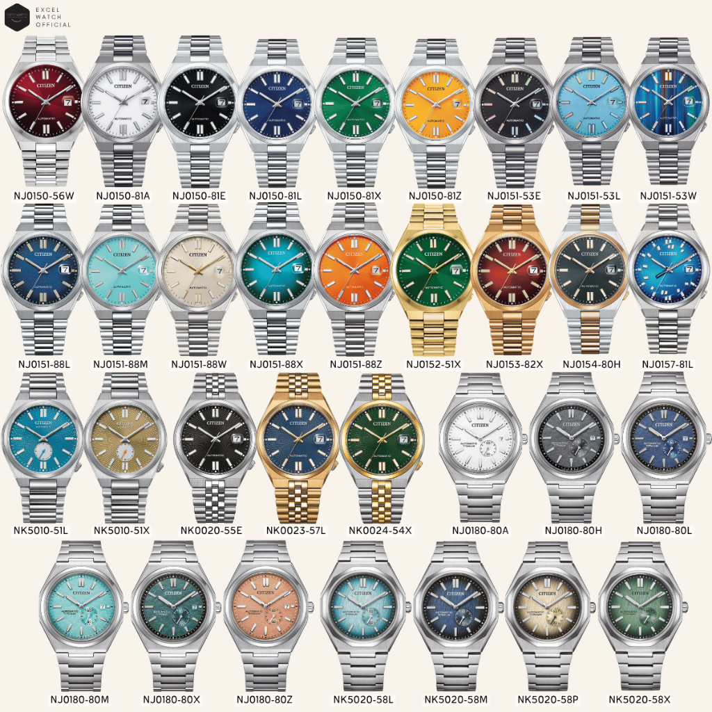 [ Excel Watch ] นาฬิกาซิติเซน CITIZEN รวมรุ่นขายดี Tsuyosa Zenshin รุ่น NJ0150-56W NK0020-55E NJ0180