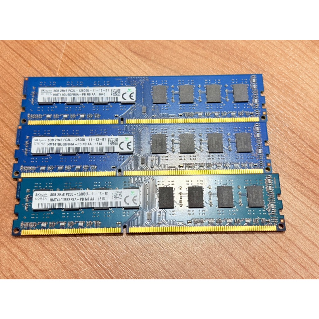 Ram 4GB - 8GB สำหรับ PC แรมคอม DDR3 PC3-12800U สินค้ามือสอง