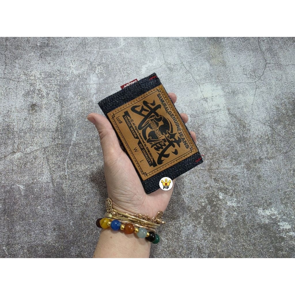 🔥ของแท้ 100%🔥NEW SAMURAI JEANS DENIM COIN CASE