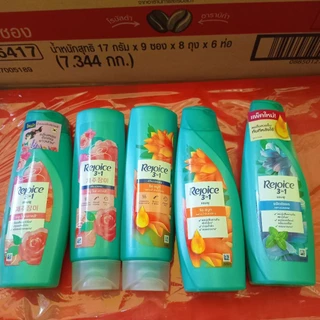 rejoice เเชมพู 120-140ml ครีมนวดผม หลากหลายสูตร เจจูโรส ขจัดรังเเค ริชสมูท บำรุงลึกล้ำ ผมลื่นทันที