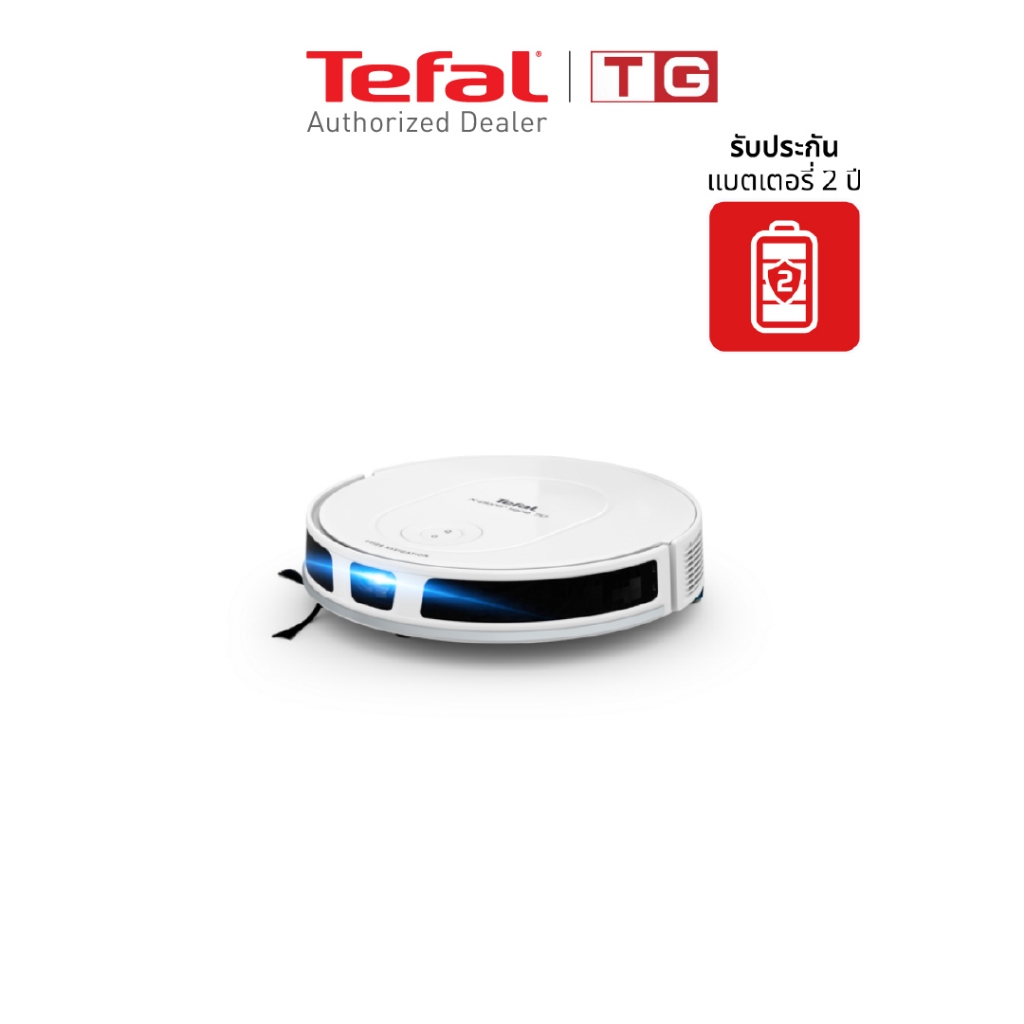 TEFAL หุ่นยนต์ดูดฝุ่น X-Plorer Series 70 รุ่น RG8477WH สีขาว รับประกันศูนย์ 2ปี