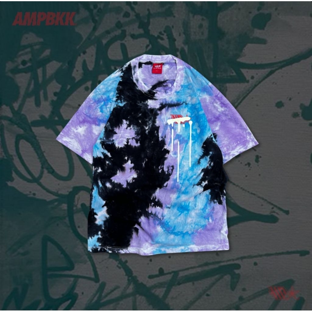 A.M.P. “MOP” Tie-Dyed T-shirt รูปที่ 4