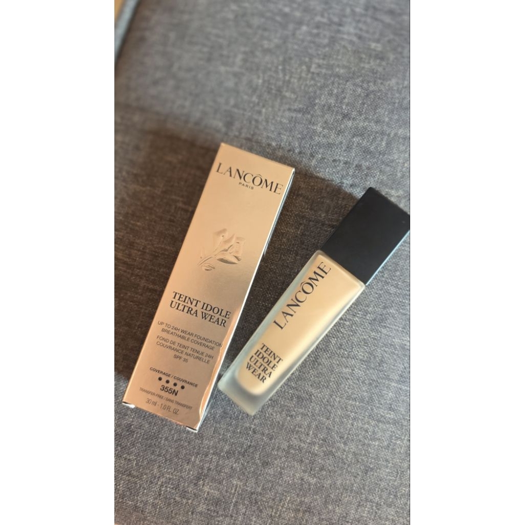 รองพื้น Lancome Teint Idole Ultra Wear #355N #Used