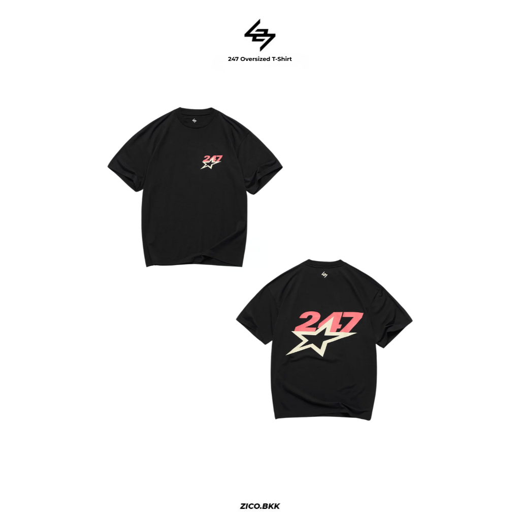 Represent Team 247 Star Oversized T-Shirt