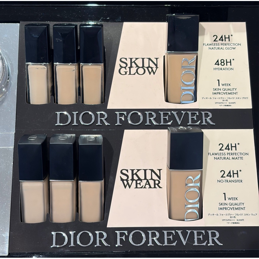 💄[แท้🇯🇵💯ถูกสุด ส่ง15กค.] Dior Forever Skin Glow / Wear 24h Hydrating Radiant Foundation SPF25/PA+++ 30ml รองพื้น ดิออร์