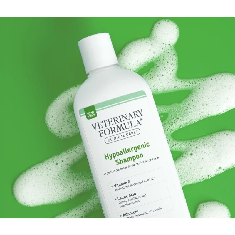 แชมพูสุนัข และแมว Veterinary Formula Hypo แชมพูสัตวแพทย์  สำหรับผิวแพ้ง่าย อ่อนโยนต่อสุนัขและแมวทุกสายพันธุ์ รูปที่ 7
