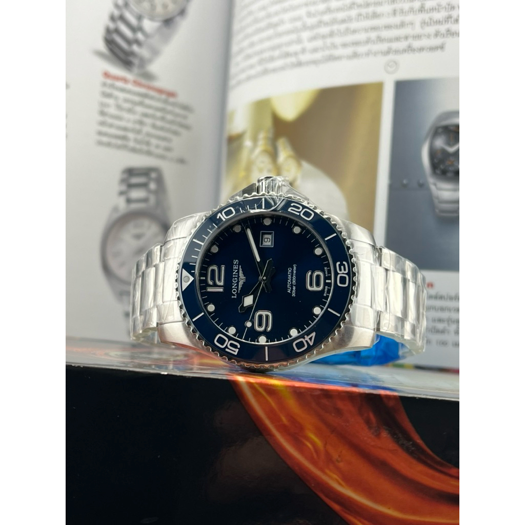 Longines HydroConquest Blue Dial  Ref. L3.782.4.96.6