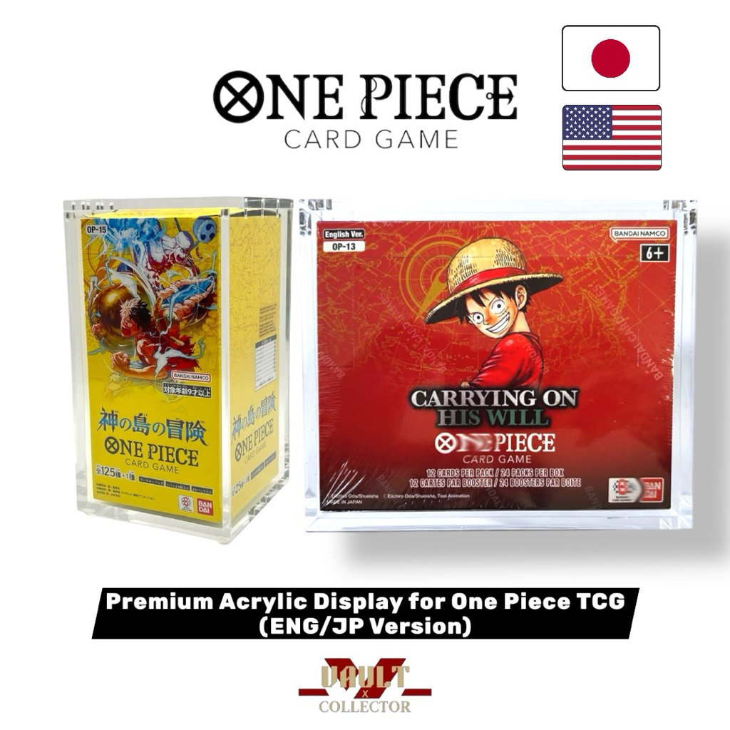 High-End Acrylic Display for One Piece TCG (JP/Eng Version)