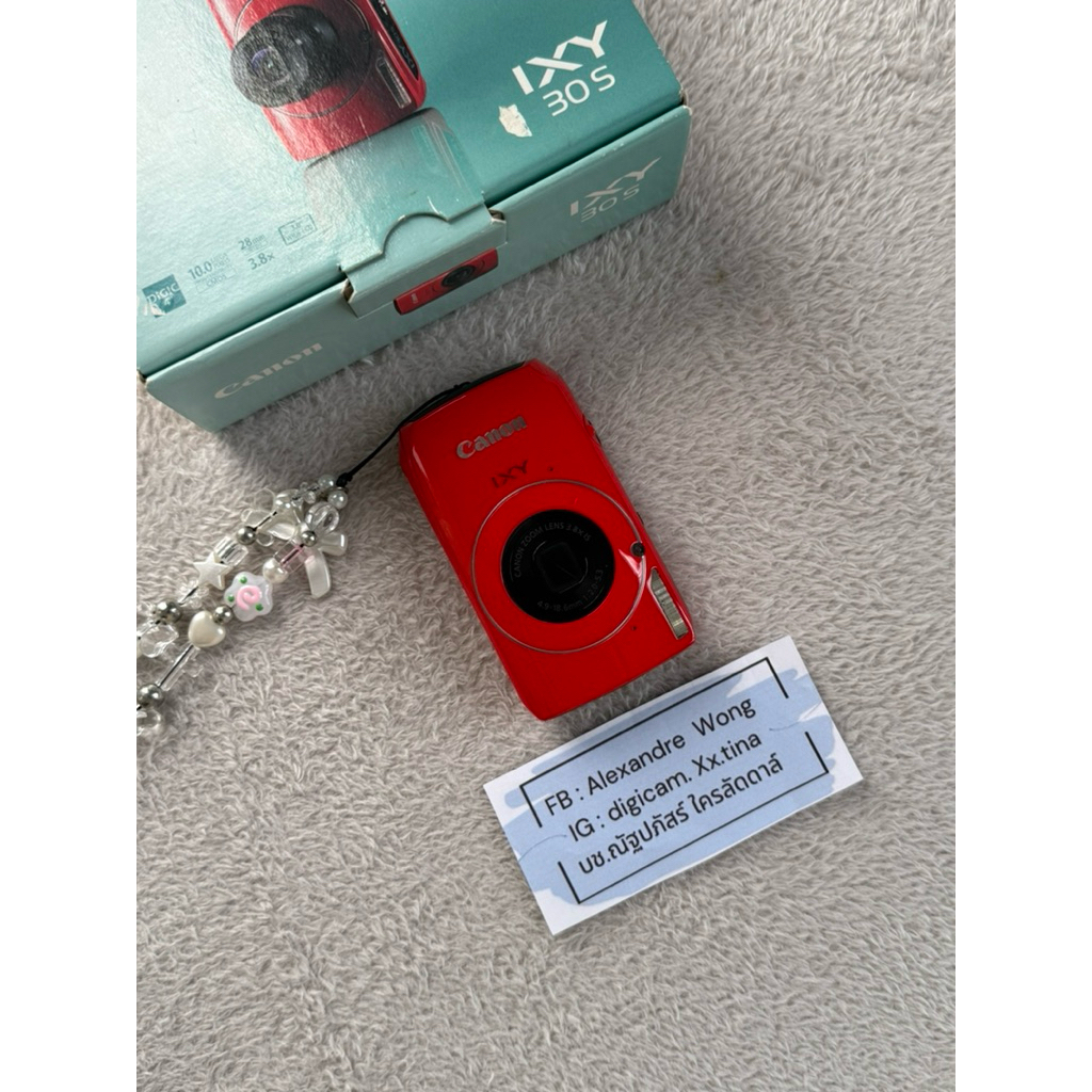 Canon ixy30s full box