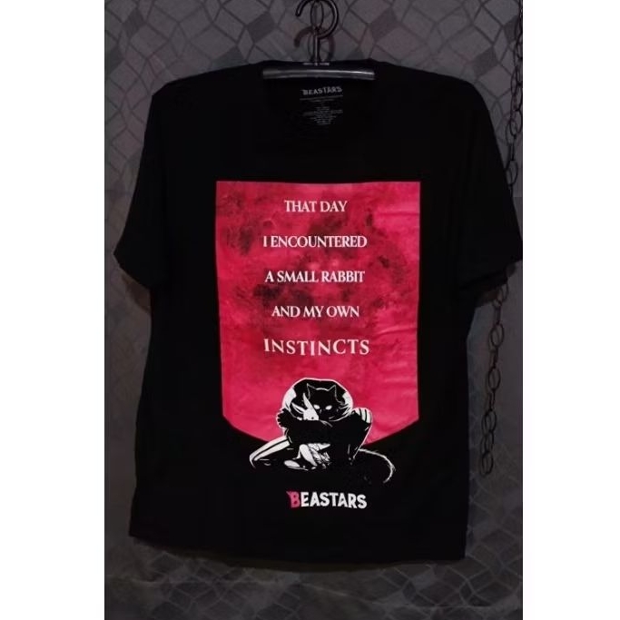 เสื้อยืดมือสองBeastarผ้าcotton100% (ต้องการรูปเพิ่มเติมทักได้ครับ)