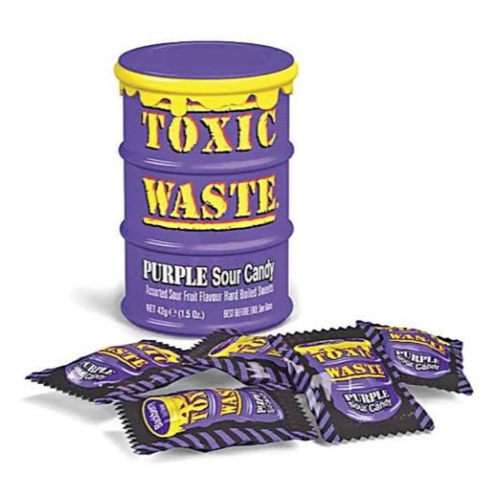 TOXIC WASTE Purple Sour Candy 42g
