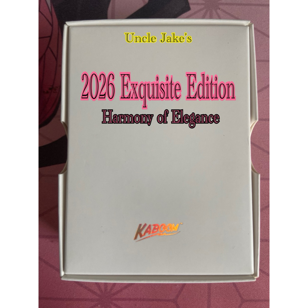 2026 Exquisite Edition - Harmony of Elegance Cards