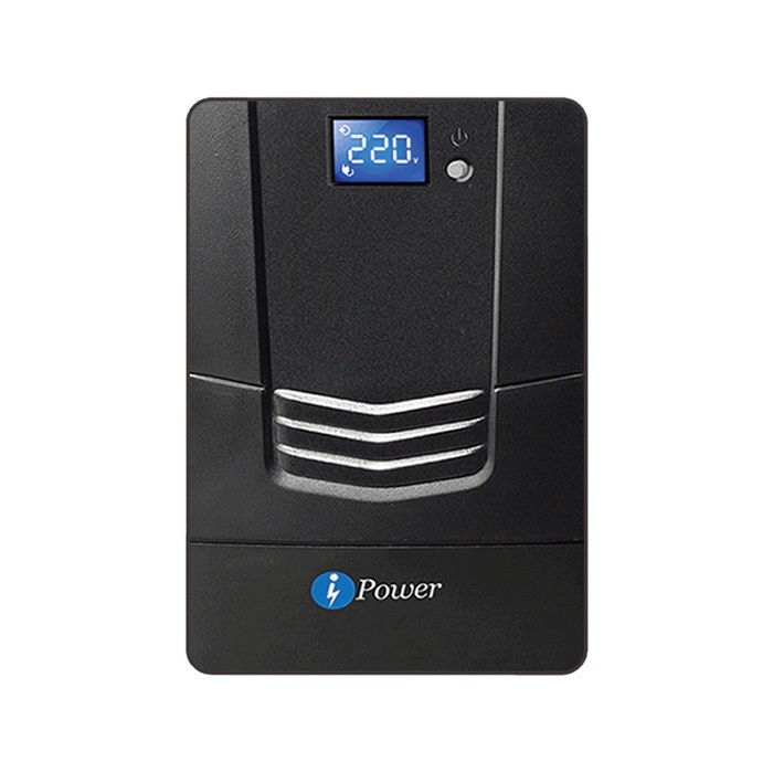 UPS เครื่องสำรองไฟ iPower รุ่น ICT-2000LCD - 2000VA 1200W Line Interactive With Stabilizer Design รั