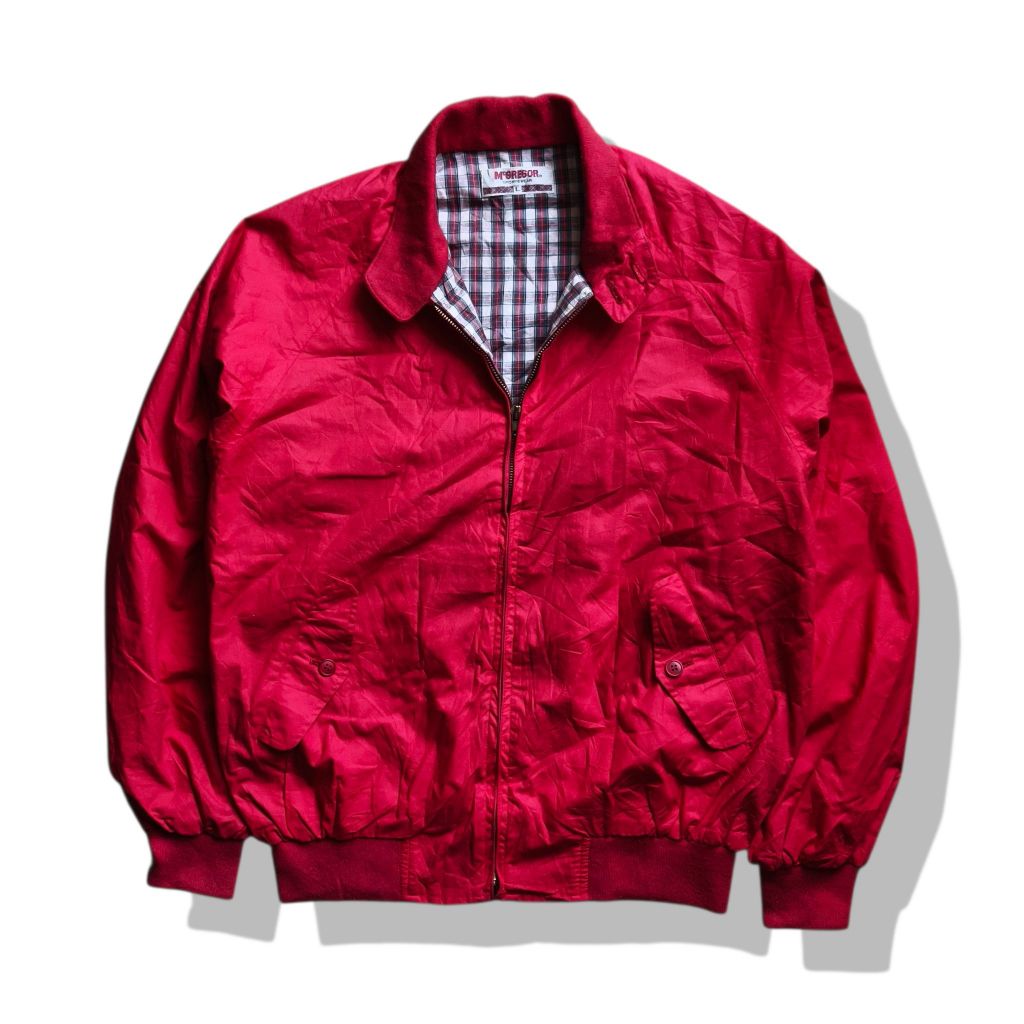 McGregor Red Harrington Jacket(L) มือสอง รอบอก 50”