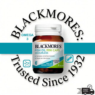 {EXP:2028} Blackmores Odourless Fish Oil Mini Cap - แบลคมอร์…