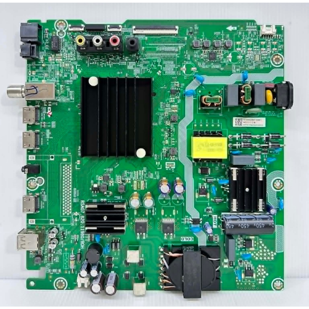 เมนบอร์ด ทีวี Hisense รุ่น 50A6500K พาร์ท RSAG7.820.11980/ROH ของแท้ถอด มือ2 เทสไห้แล้ว
