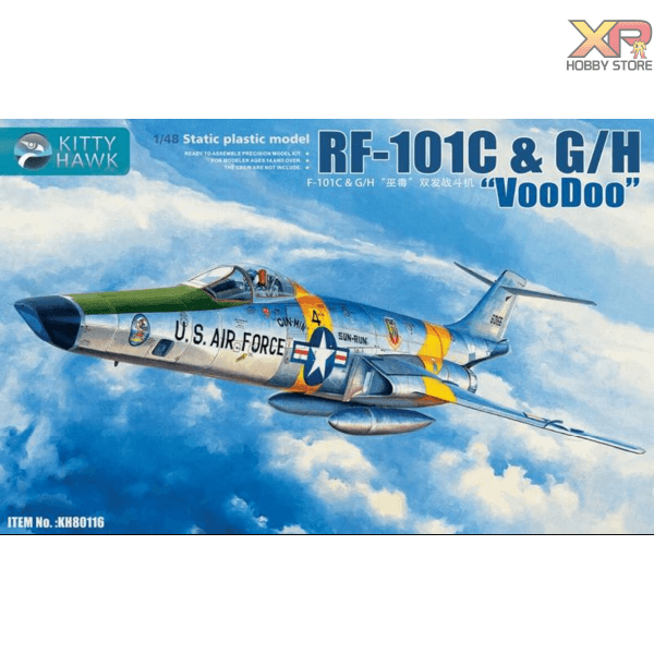 [Kitty Hawk] 1/48 : RF-101 C G/H Voodoo (KH 80116)