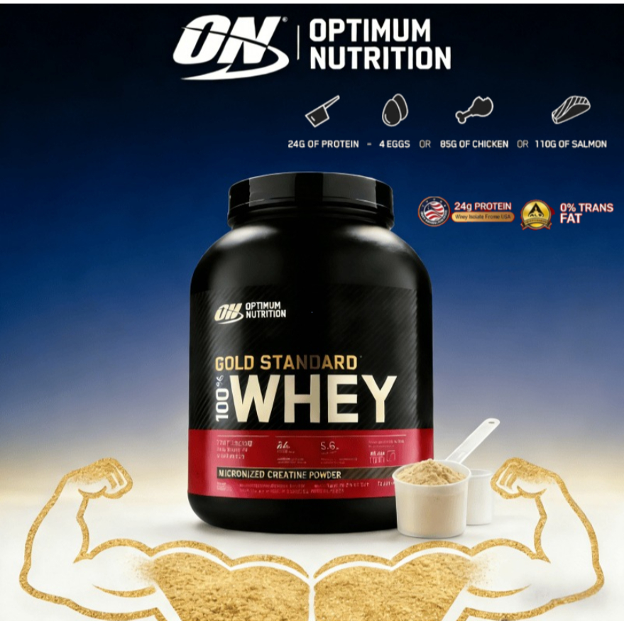 Optimum Nutrition Gold Standard 100% Whey Protein, 2LBS Double Rich Chocolate | Primary Source Isola