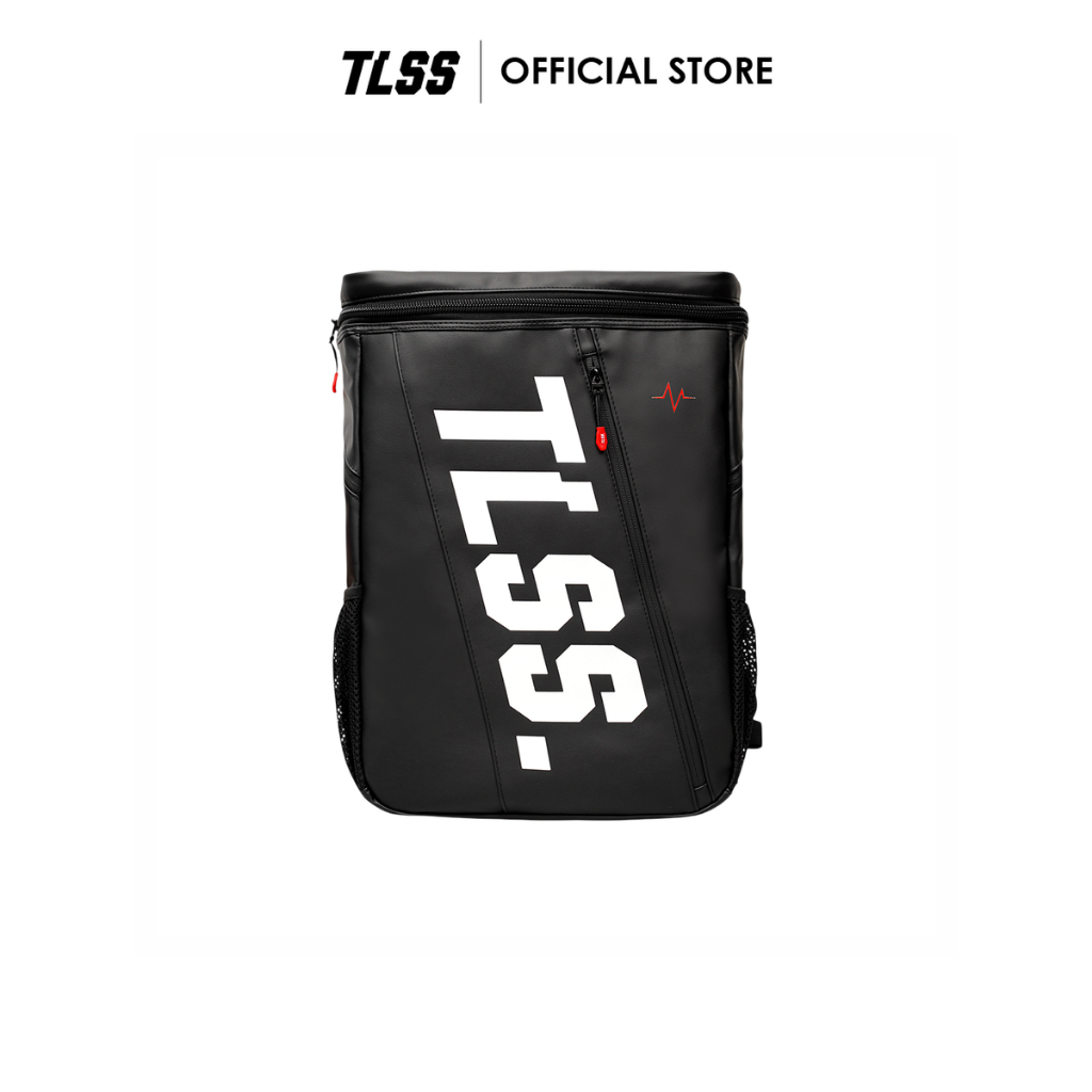 TLSS MULTI-FUNCTIONAL PU BACKPACK - BLACK (TBG17001-010) กระเป๋าเป้ TLSS สีดำ