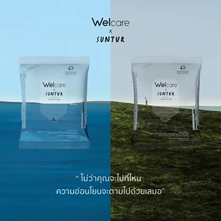 [ใหม่!] ทิชชู่เปียก Welcare x Suntur Hygienic Wet Wipes Limited Edition ทำความสะอาดผิว สูตรไฮจีนิคไวพส์ อ่อนโยนทุกสัมผัส