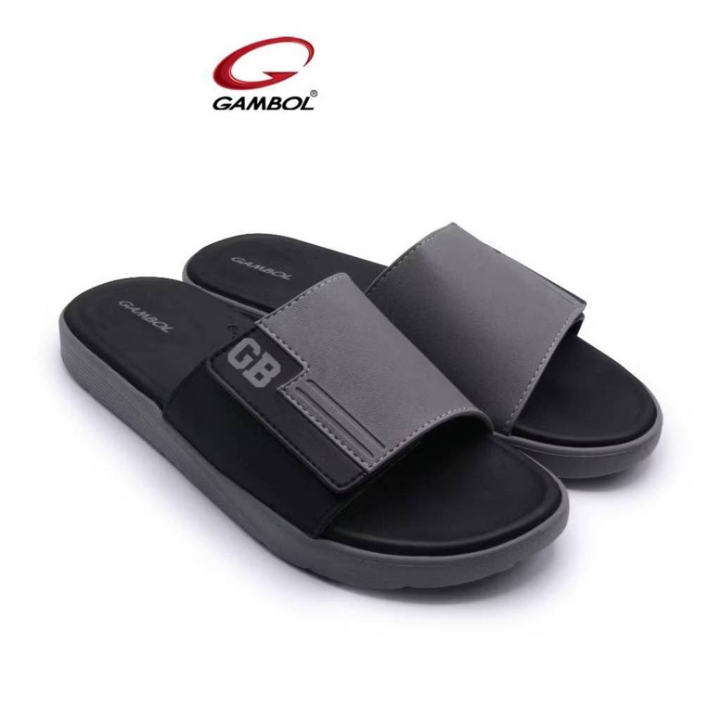 GAMBOL แกมโบล RECHARGE ENERGY รองเท้าแตะสวมชาย รุ่น GM43128 Size 40-44
